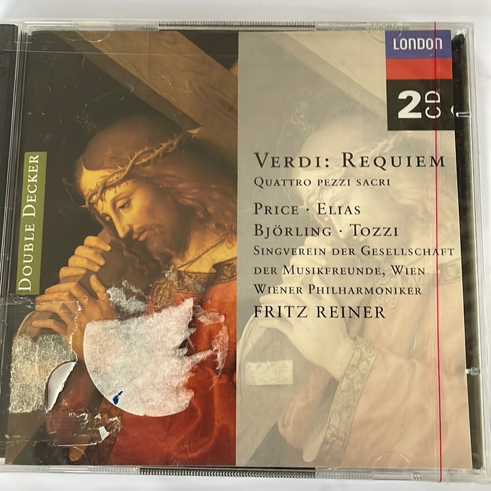 Unopened 2 cd Verdi Requiem